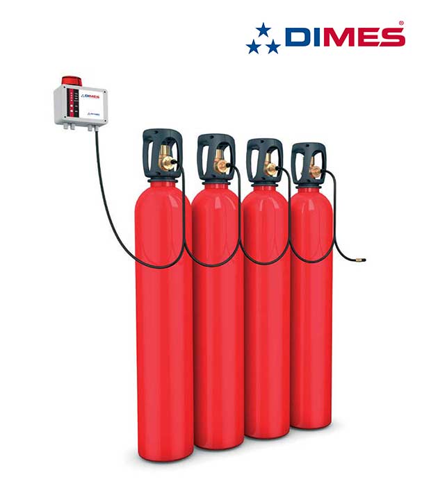 CO2 fire suppression system Digital measurement CO2 fire suppression system Digital measurement