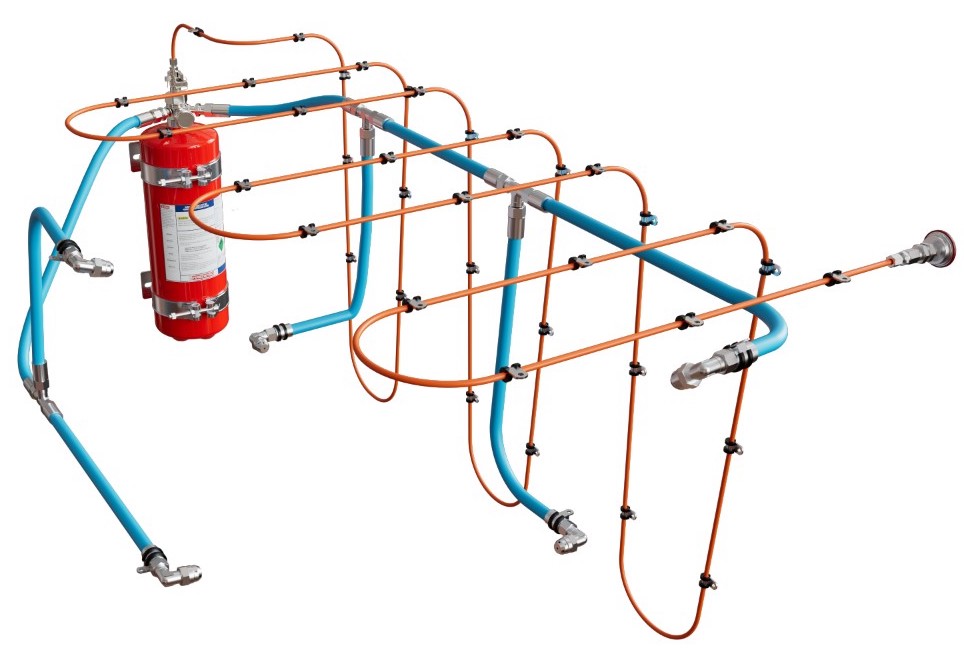 Dry Chemical Agent 3D System Dry Chemical Agent 3D System