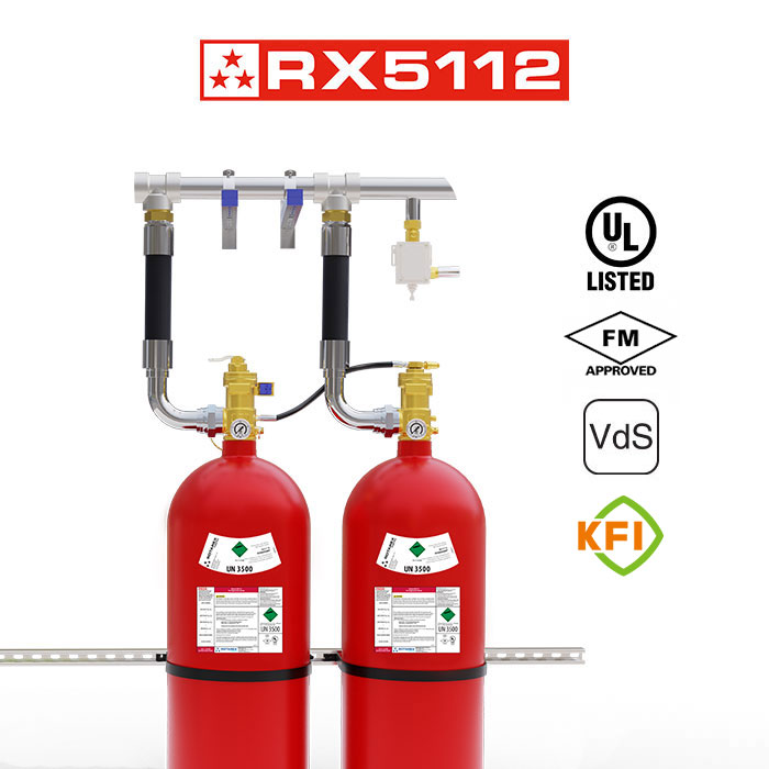 RX5112 Halocarbon fire suppression Systems