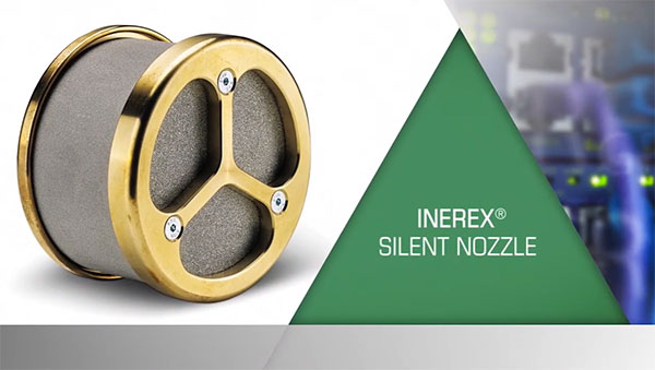 INEREX Silent Nozzle for Data Center Fire Protection INEREX Silent Nozzle for Data Center Fire Protection