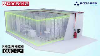 RX5112 Clean Agent Fire Suppression System using FK-5-1-12 agent RX5112 Clean Agent Fire Suppression System using FK-5-1-12 agent